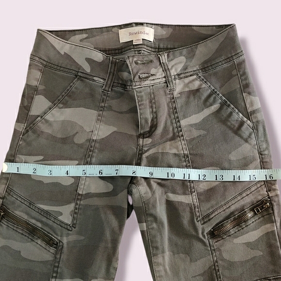 Rewind Utility Jeggings Juniors Size 1/25W - Picture 6 of 13